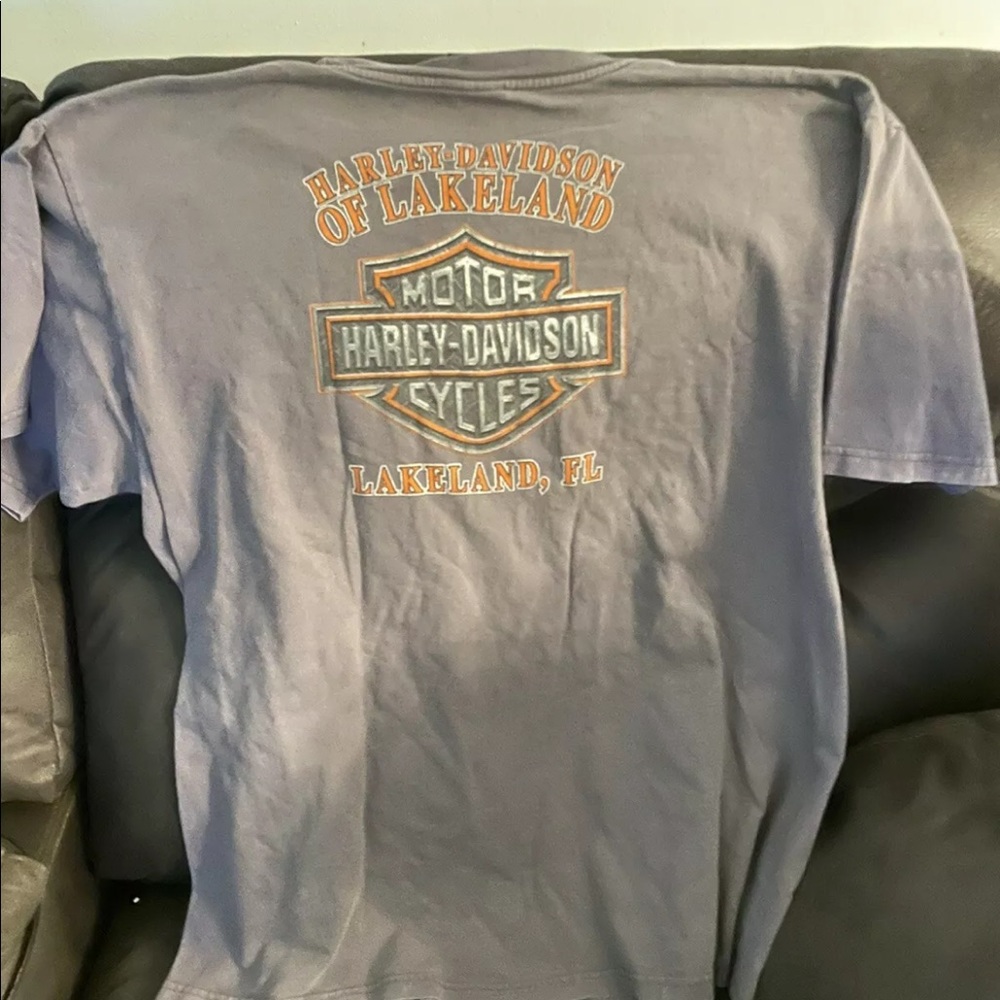 Harley Davidson Motorcycle t-shirt 2XL Lakeland